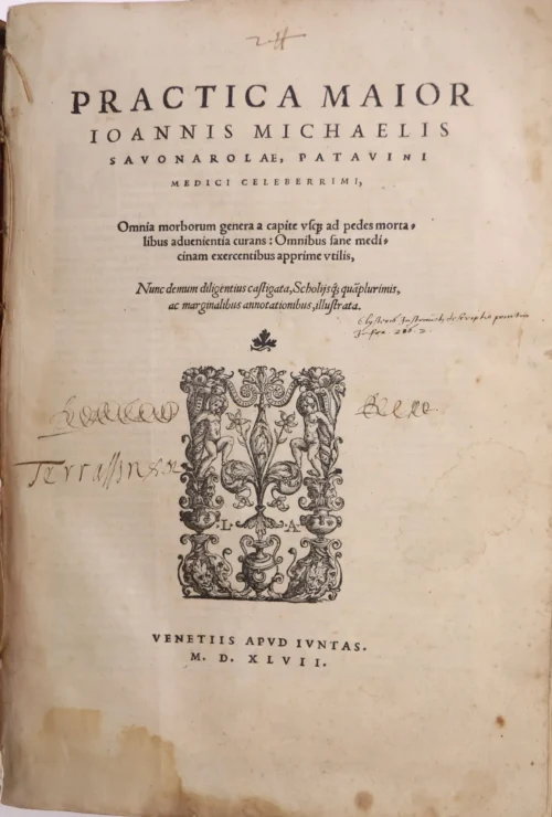 SAVONAROLA (Giovanni Michele)