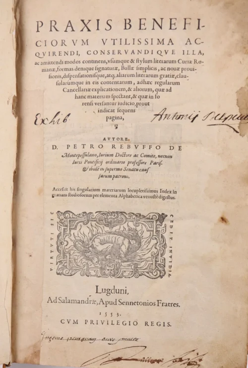 REBUFFI (Pierre).