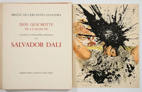 [DALI]. CERVANTÈS. DON QUICHOTTE DE LA MANCHE.