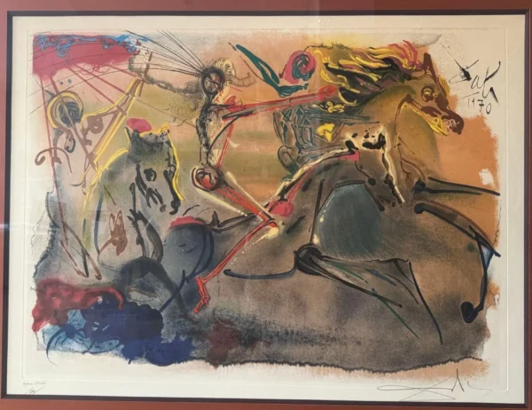 Salvador DALI (after) The Riders of the Apocalypse