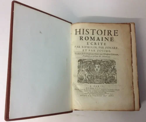 Xiphilin/Zonare/Zosime "Histoire Romaine"