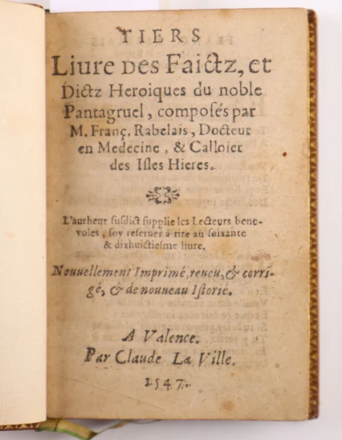 RABELAIS (François)