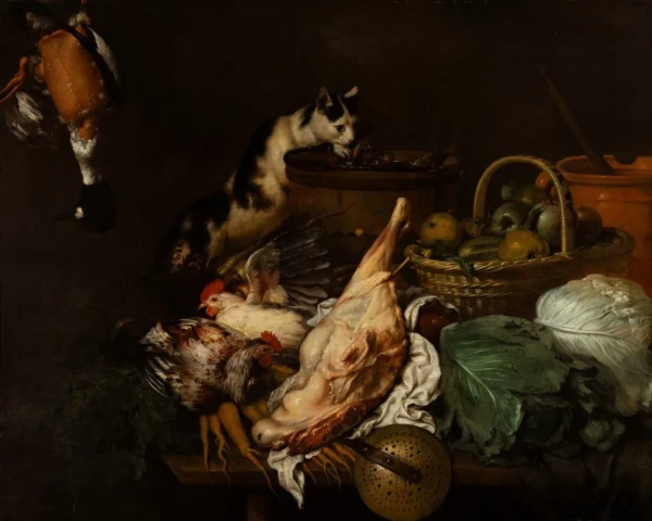 French school, ca.1780 Style JEAN BAPTISTE VAN MOUR